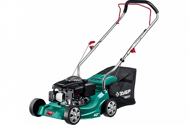 ЗУБР 400 мм, 3.5 л.с., бензиновая газонокосилка (ГБ-400)