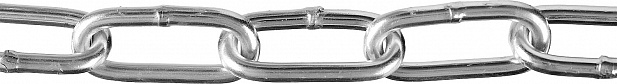 ЗУБР DIN 763, 4 мм, L 70 м, длиннозвенная цепь, Профессионал (4-304030-04)