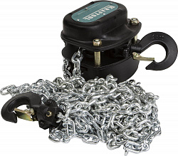 KRAFTOOL 1т х 3м, ручная шестеренная таль (43087-1)