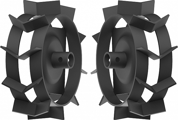 ЗУБР 270х90 мм, пос. d 30 мм, 2 шт., грунтозацепы для культиваторов (ГР-270)