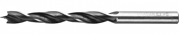 URAGAN 8 x 110/65 мм, спиральное сверло по дереву (29419-110-08)