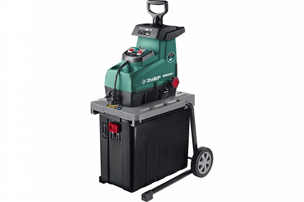 ЗУБР 2800 Вт, измельчитель садовый электрический (ЗИЭ-44-2800)