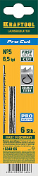 KRAFTOOL Pro Cut, 130 мм, 6 шт, полотна для лобзика (15340-05)