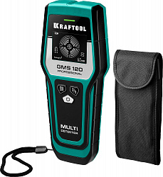 KRAFTOOL GMS-120, ЖК дисплей, универсальный детектор проводки (45298)
