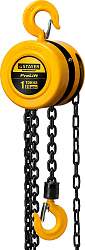 STAYER ProLift, 1т х 2.5м, ручная шестеренная таль, Professional (4308-1)
